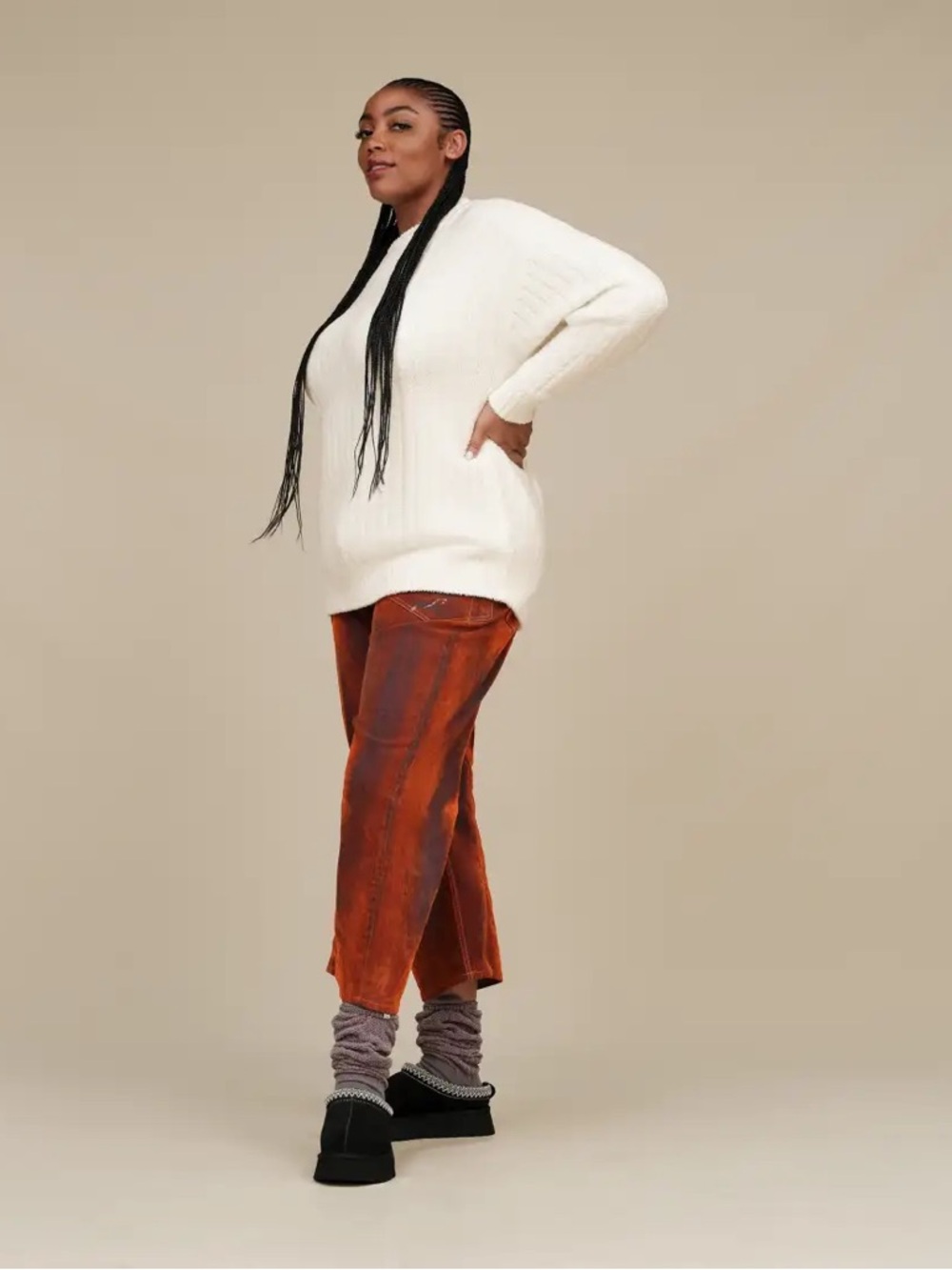 NWT UGG Riz Top Rib Sweater - Picture 5 of 12